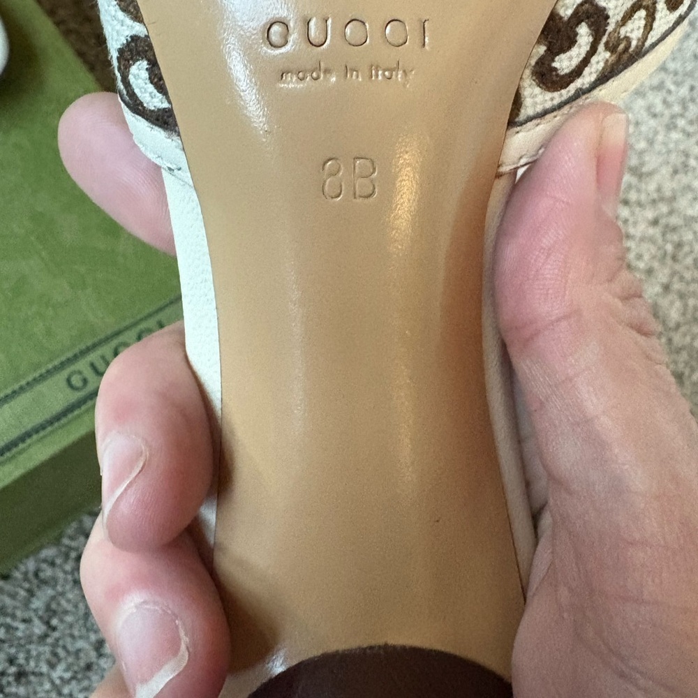 SALE🥰 Authentic Gucci Flora Horsebit Heel Mules - Picture 8 of 10